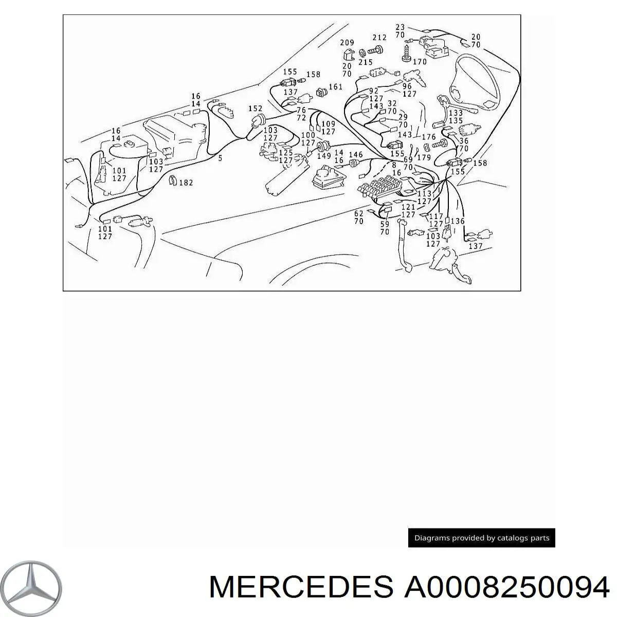 Лампи Mercedes A0008250094 ціна, від 4.19 USD