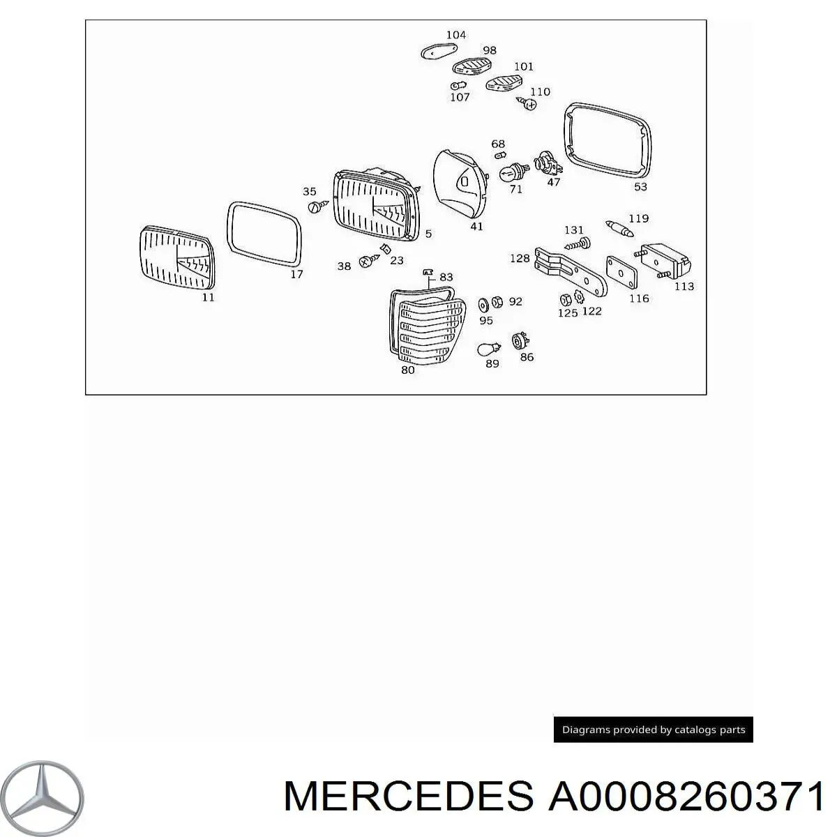  A0008260371 Mercedes