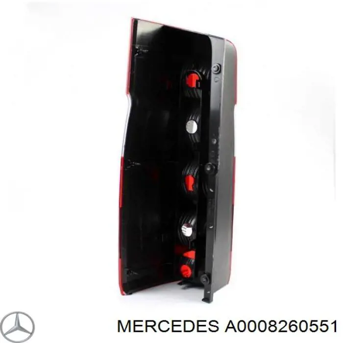 A0008260551 Mercedes ліхтар задній правий