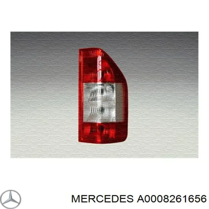 A0008261656 Mercedes ліхтар задній правий