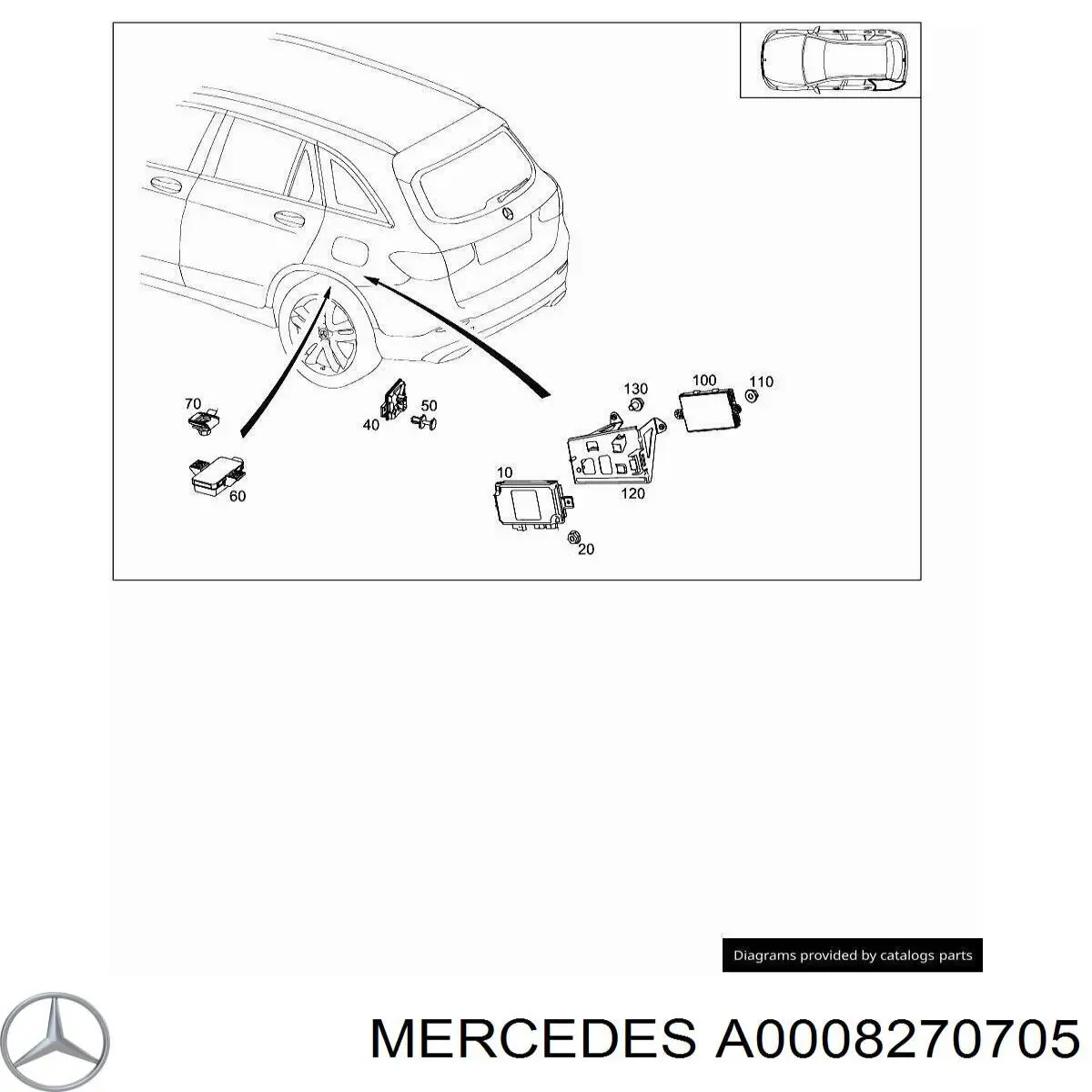  A0008270705 Mercedes