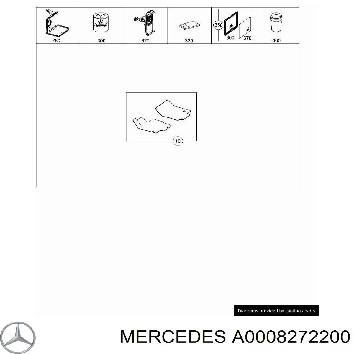 A0008272200 Mercedes 