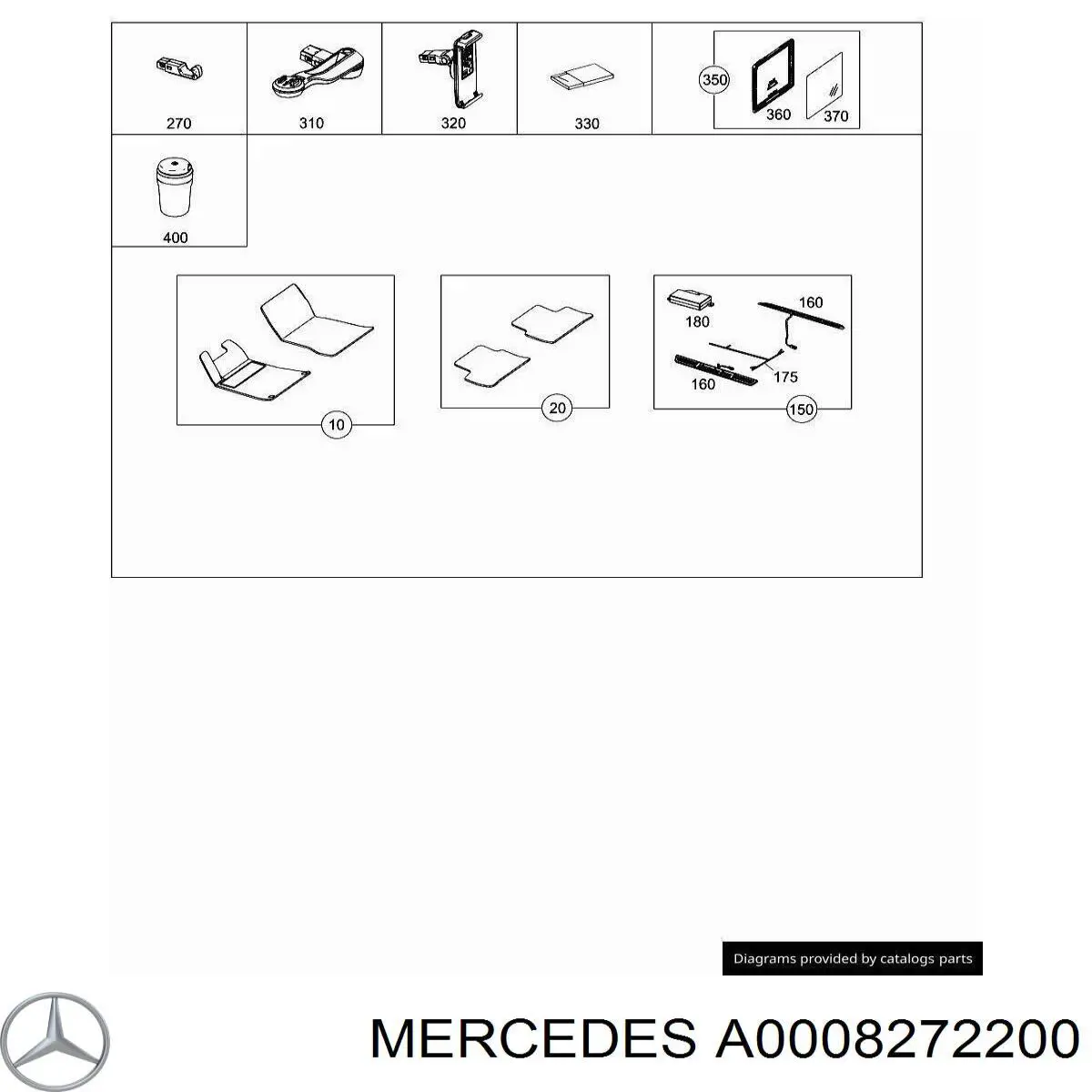  Mercedes A0008272200 ціна, від 118.99 USD
