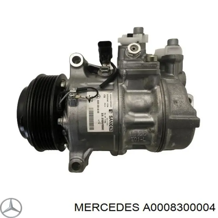 Компресор системи кондиціювання Mercedes A0008300004 ціна, від 2280.47 USD