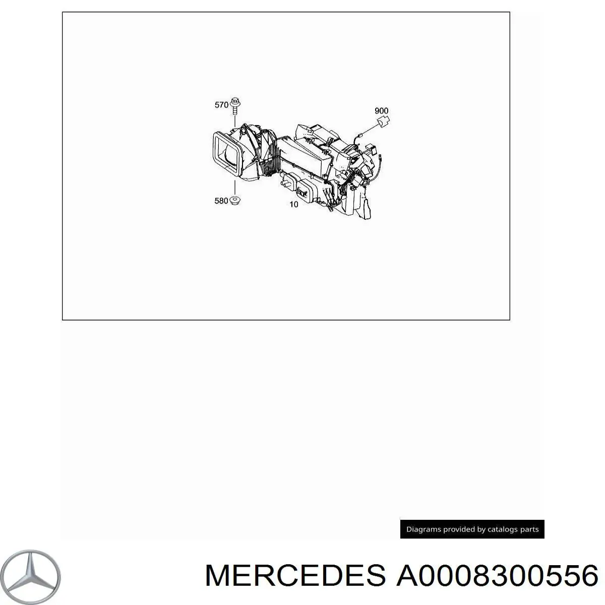A0008300556 Mercedes 