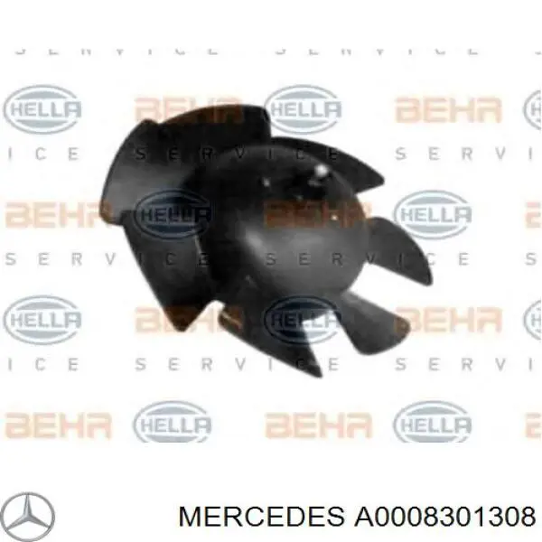 Двигун вентилятора пічки (обігрівача салону) Mercedes A0008301308 ціна, від 443.41 USD