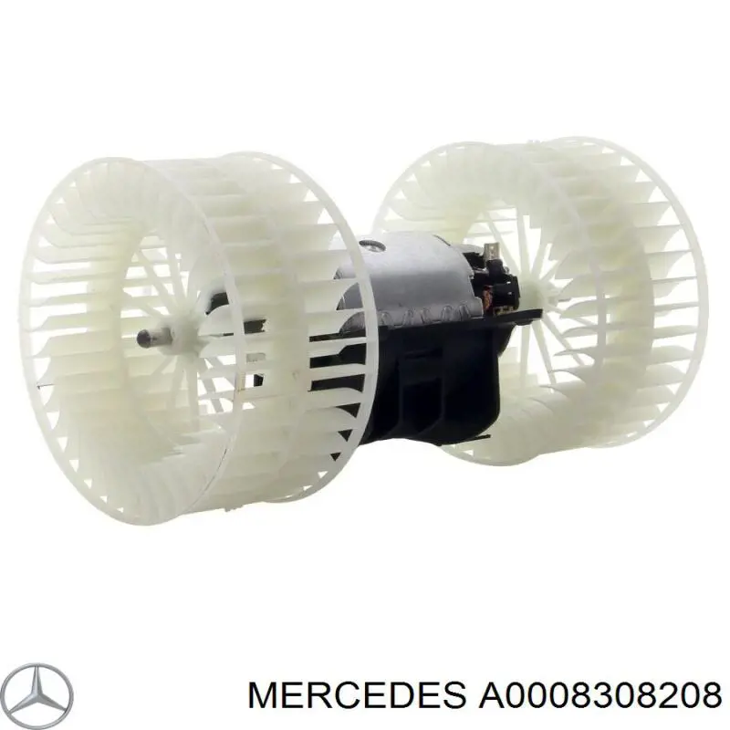 Купити A0008308208 Mercedes Електродвигуни (електродвигун обігрівача) або розетка причепа штепсельная