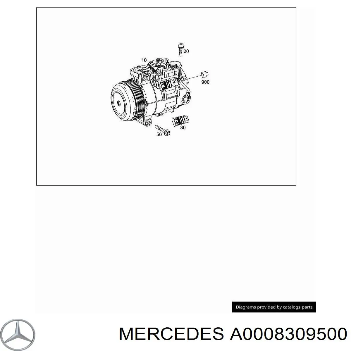  A0008309500 Mercedes