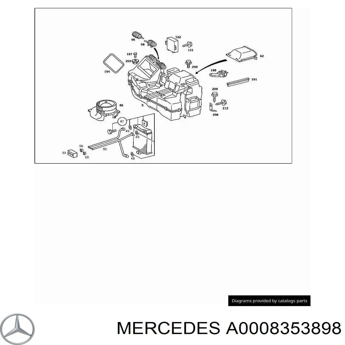  0008353898 Mercedes