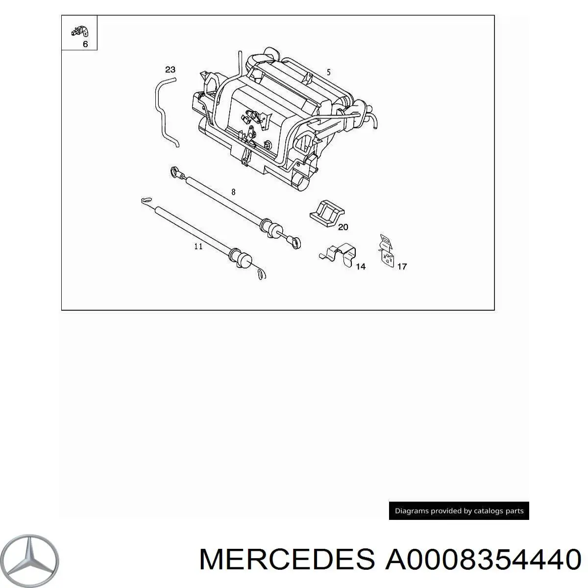 Корпус вентилятора пічки (опалювача салону), в зборі на Mercedes Sprinter (903)