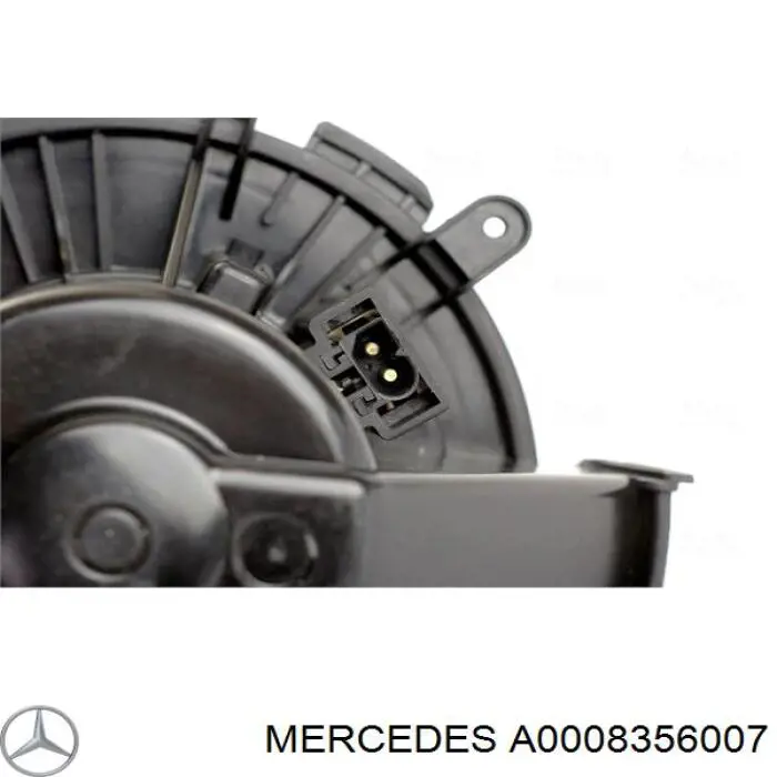 Купити A0008356007 Mercedes Електродвигуни (електродвигун обігрівача) або розетка причепа штепсельная