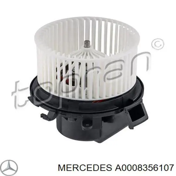 A0008356107 Mercedes двигун вентилятора пічки (обігрівача салону)
