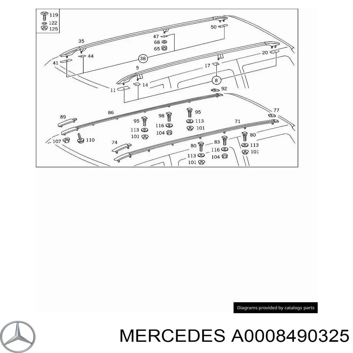  A0008490325 Mercedes