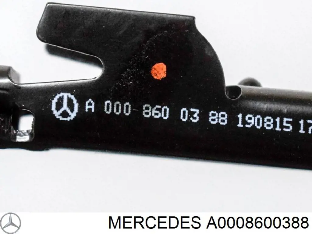 Регулятор висоти ременя безпеки передній лівий A0008600388 Mercedes
