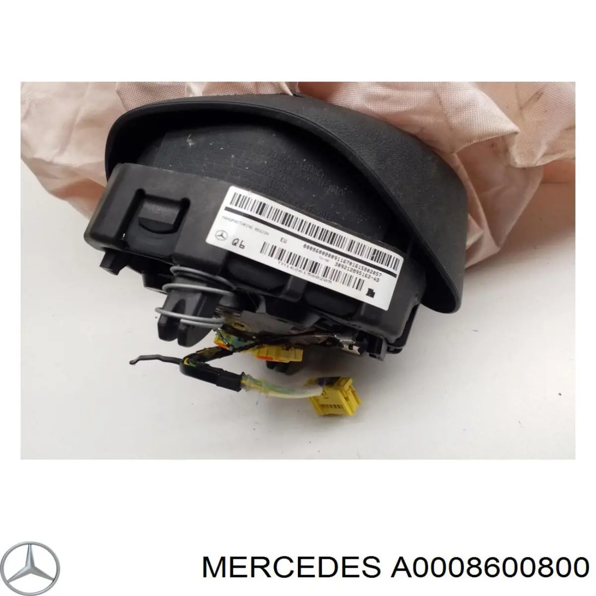 A0008600800 Mercedes Подушка безпеки, водійська, AIRBAG
