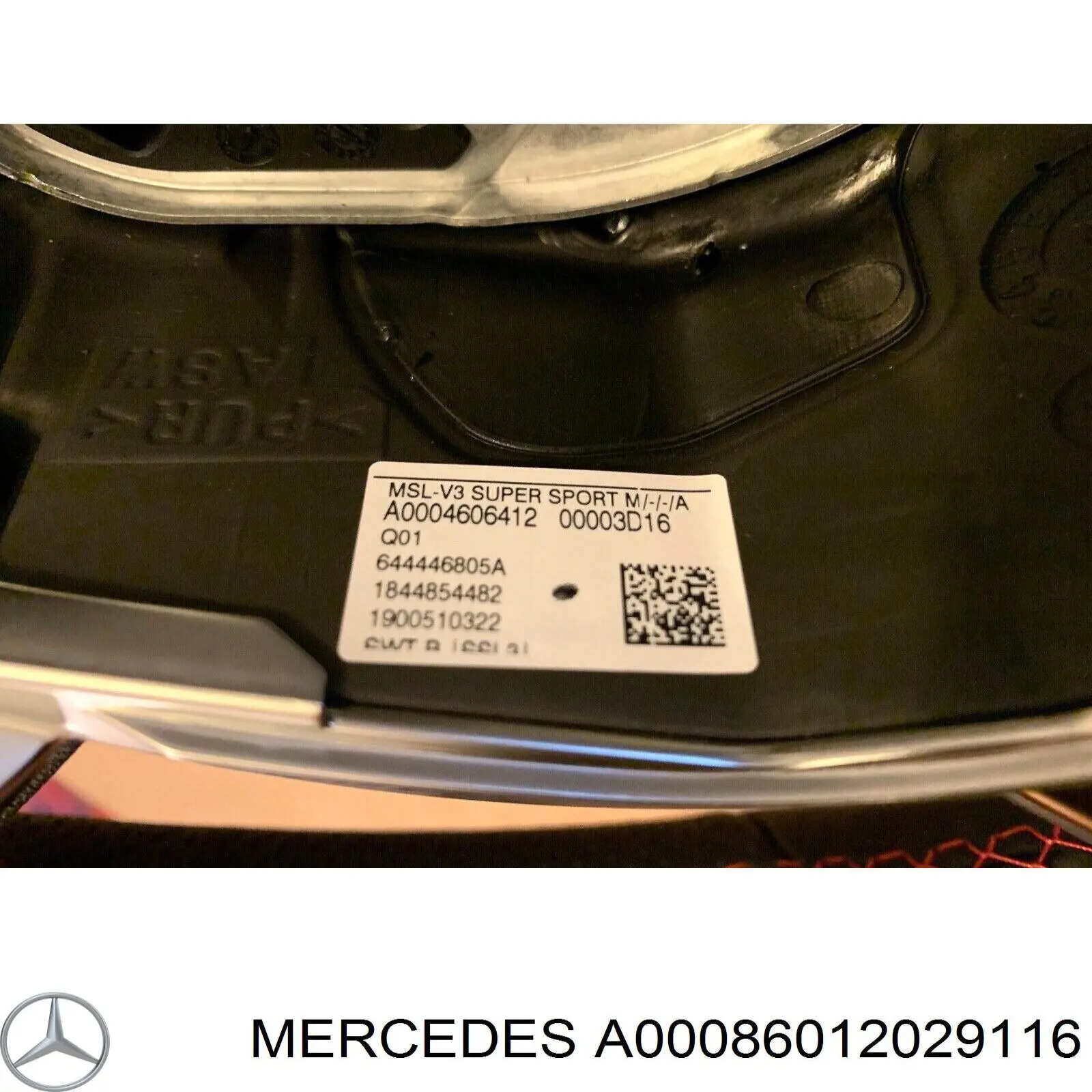 Купити A00086012029E38 Mercedes Подушка безпеки водія