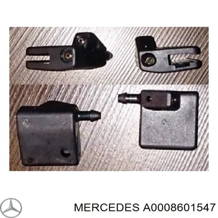 Сопло омивача лобового скла Mercedes A0008601547 ціна, від 10.05 USD