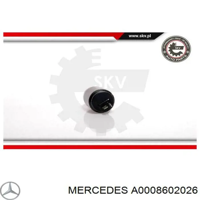 Моторчик омивача переднього скла Mercedes A0008602026 ціна, від 6.77 USD