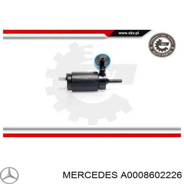Купити Моторчик омивача Mercedes G I W463