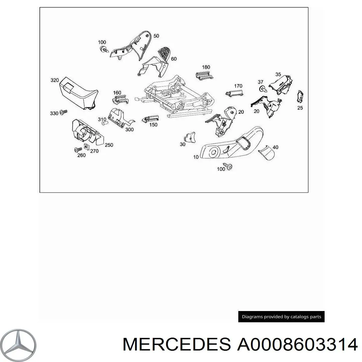 Купити A0008660214 Mercedes 