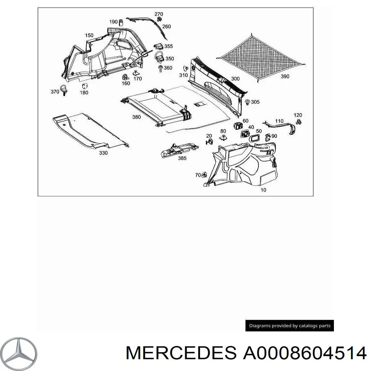 Купити A00086045149051 Mercedes 