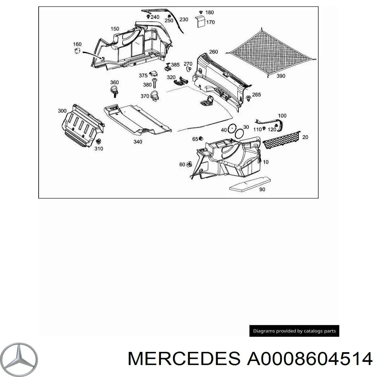 Купити A0008604514 Mercedes 