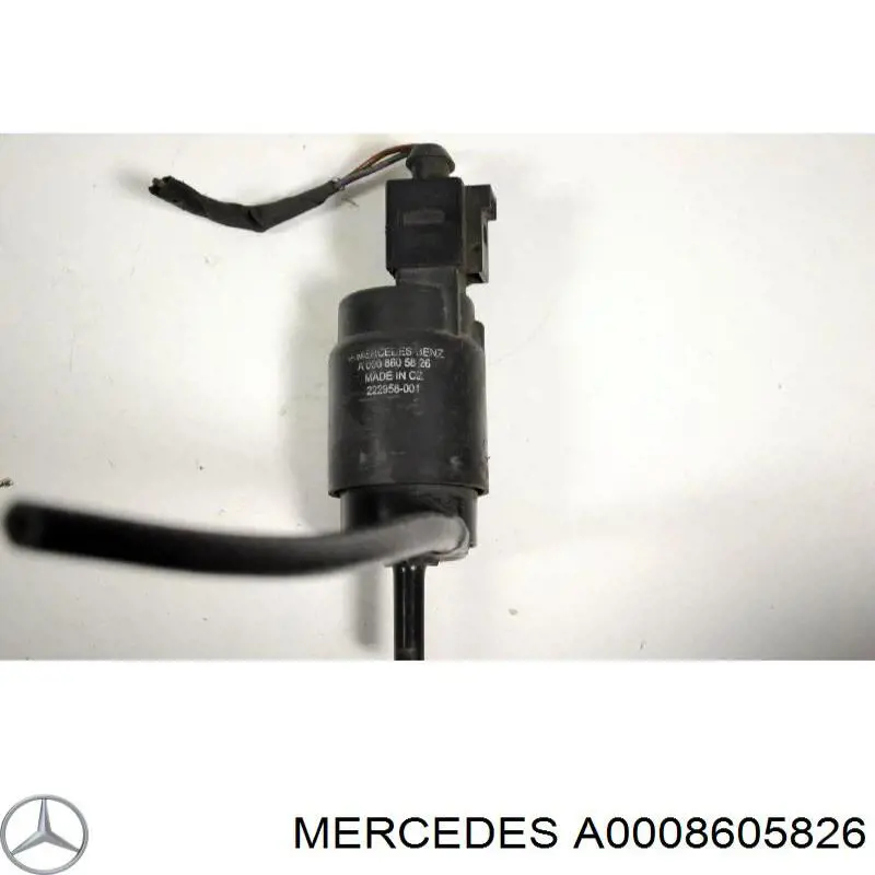 Моторчик омивача переднього скла Mercedes A0008605826 ціна, від 6.77 USD