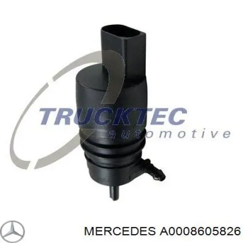 A0008605826 Mercedes насос-двигун омивача скла, переднього
