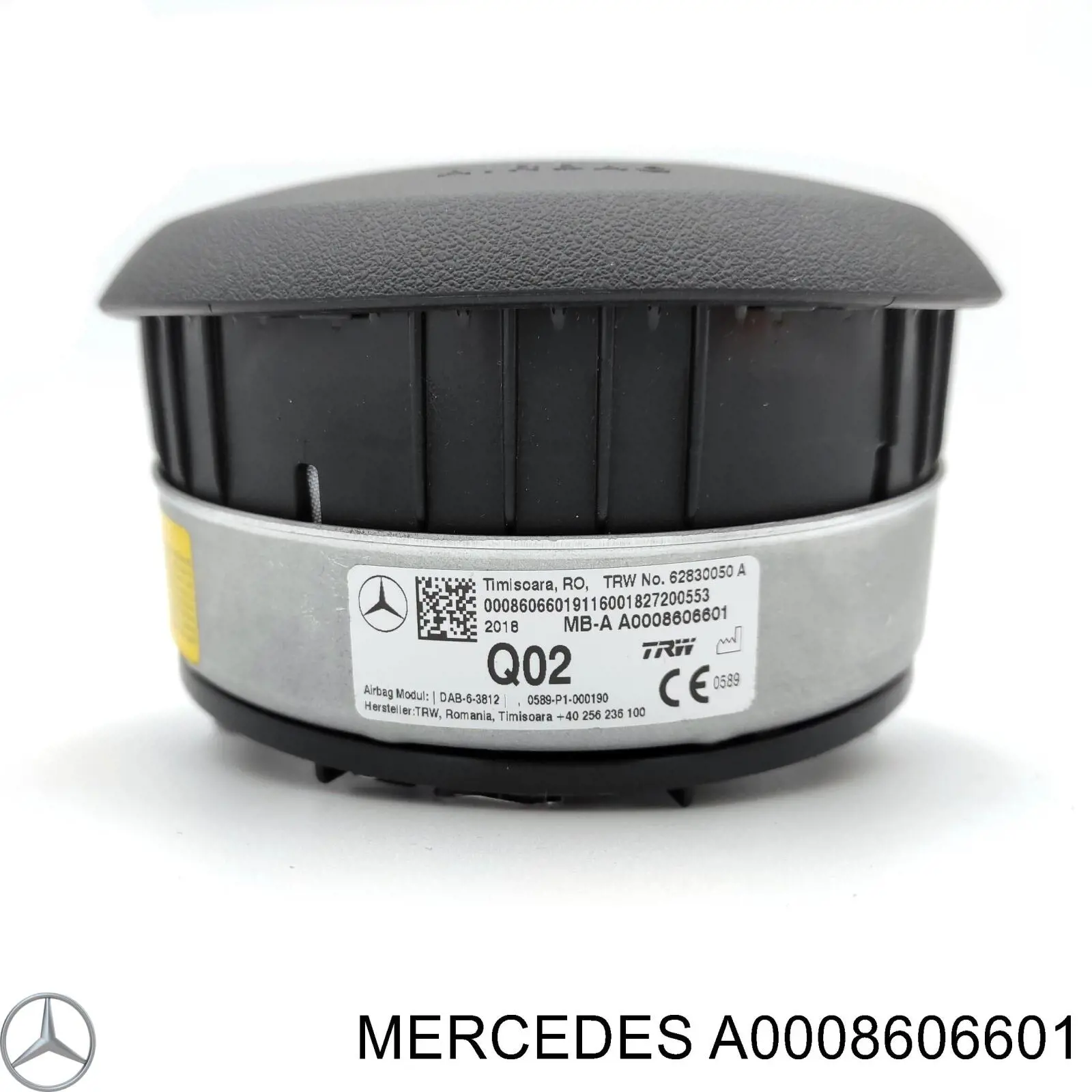 Купити A0008606601 Mercedes Подушка безпеки водія