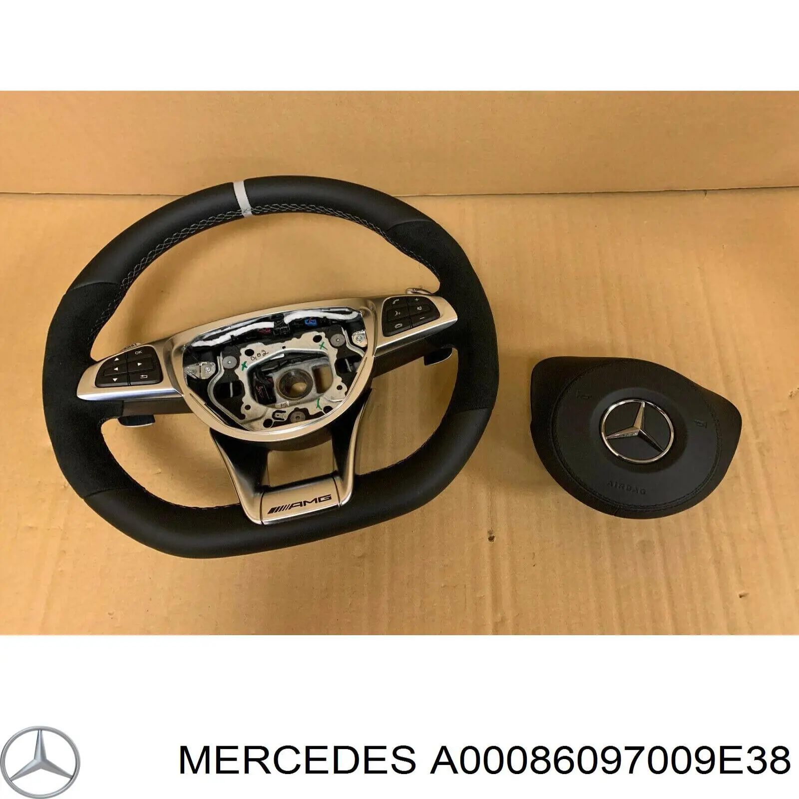 Подушка безпеки, водійська, AIRBAG A0008609700 Mercedes