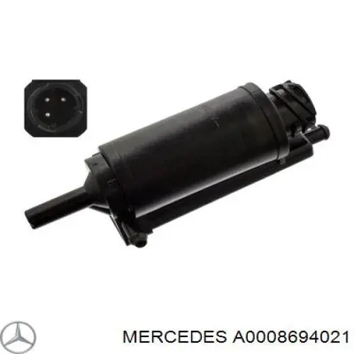 A0008694021 Mercedes Мотор омивача