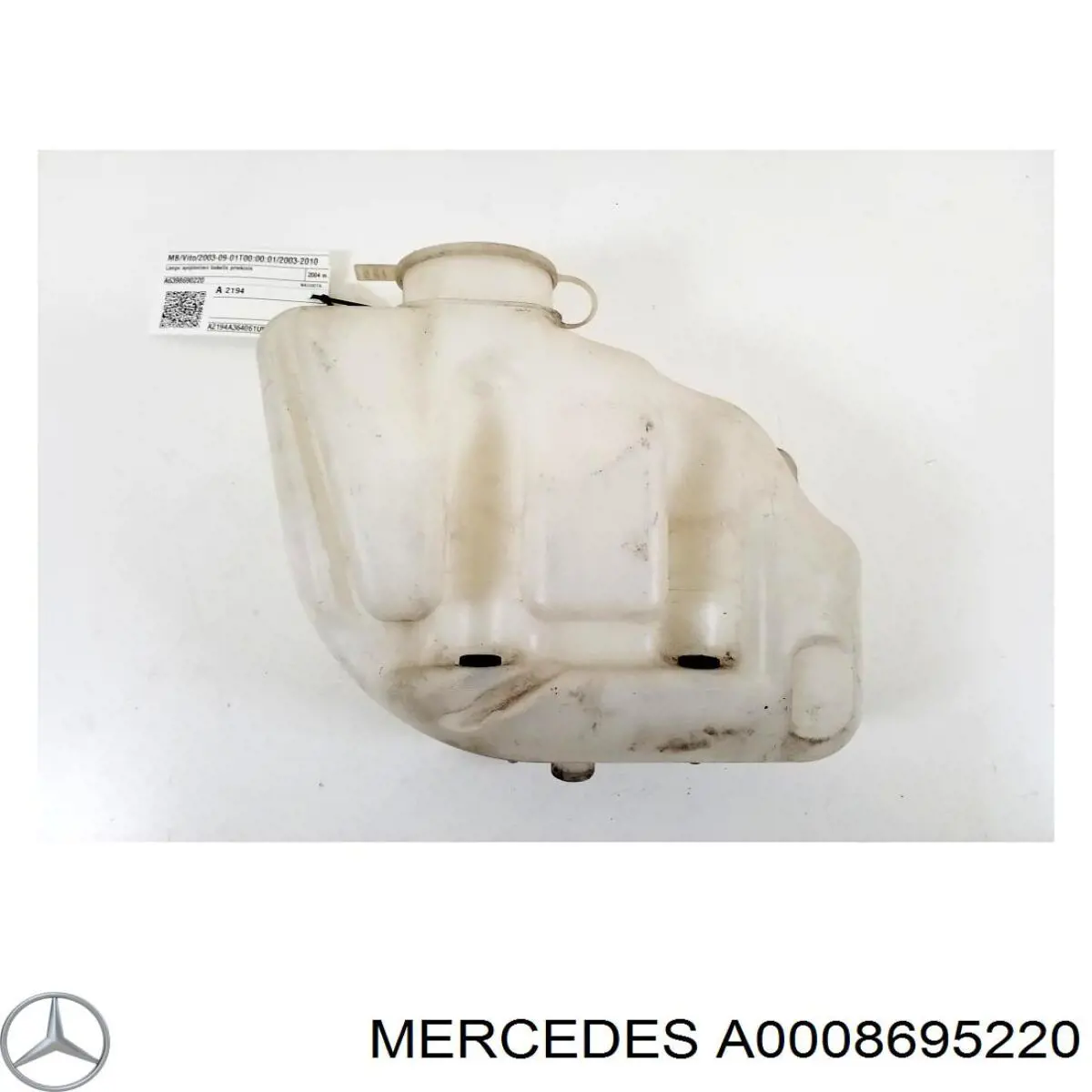 Бачок склоомивача на Mercedes Vito II 639