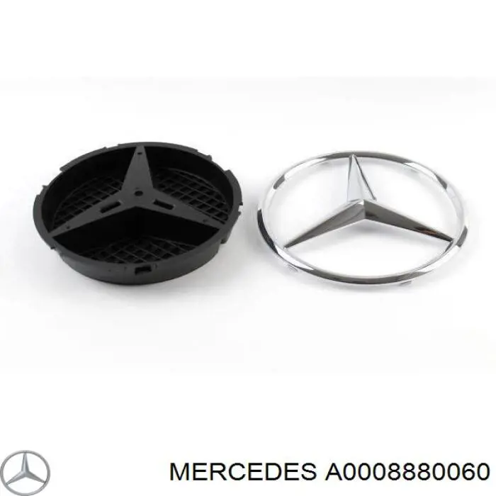 Кронштейн емблеми решітки радіатора Mercedes A0008880060 ціна, від 27.87 USD