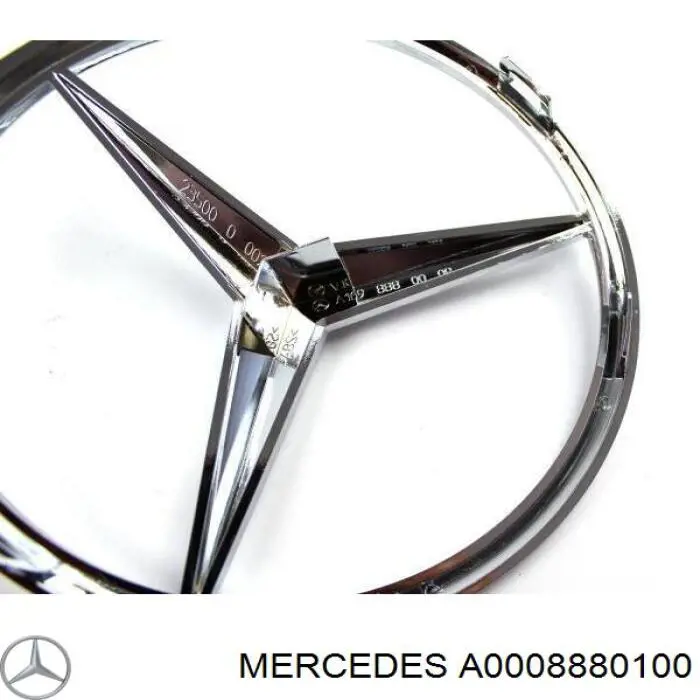 Купити A0008880100 Mercedes Захисна решітка радіатора