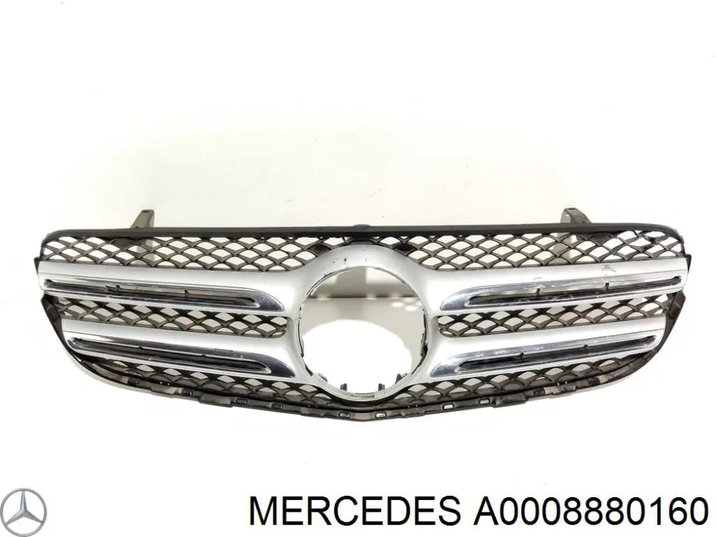 A0008880160 Mercedes Решітка радіатора