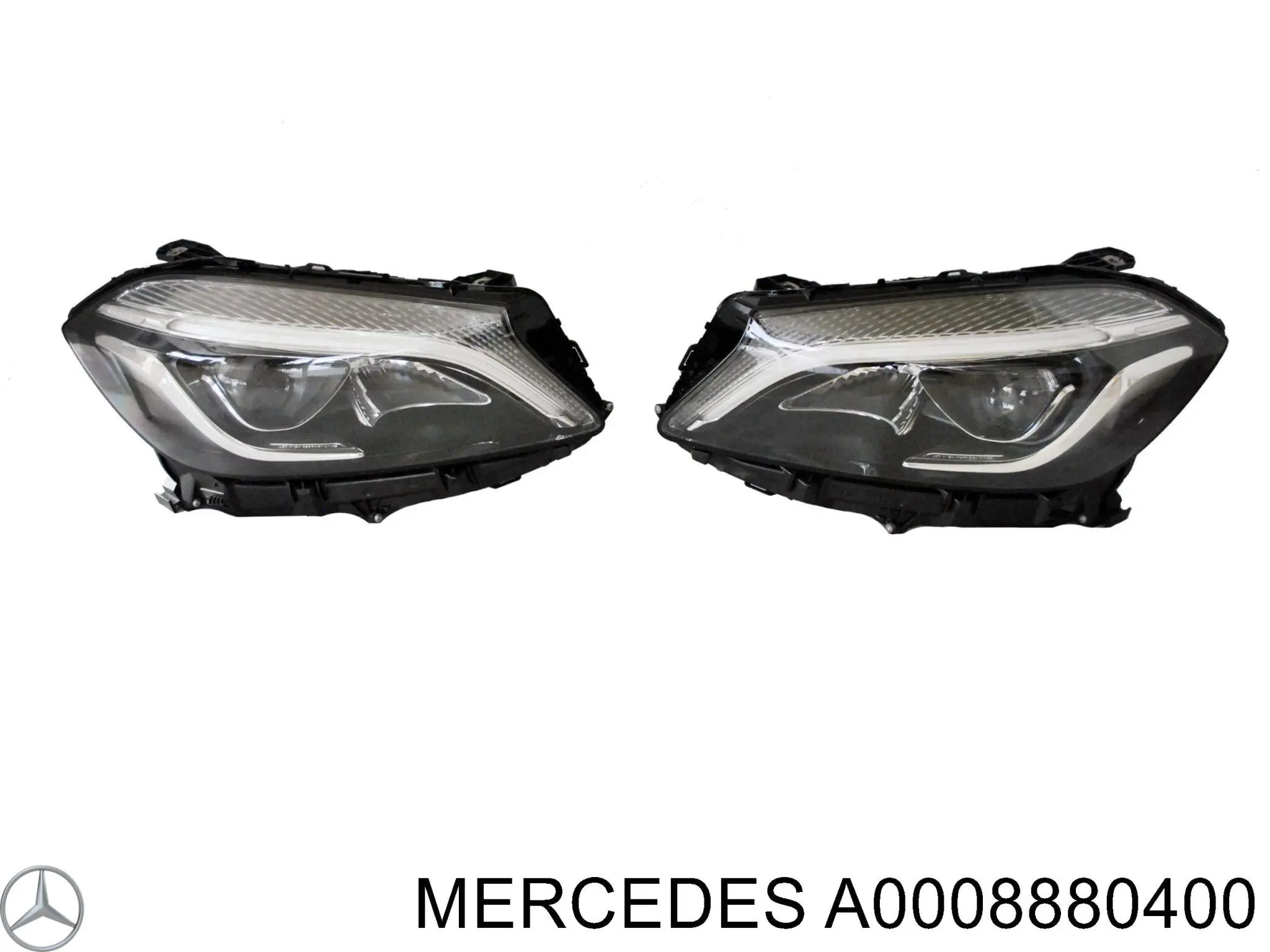 A0008880400 Mercedes Емблема решітки радіатора