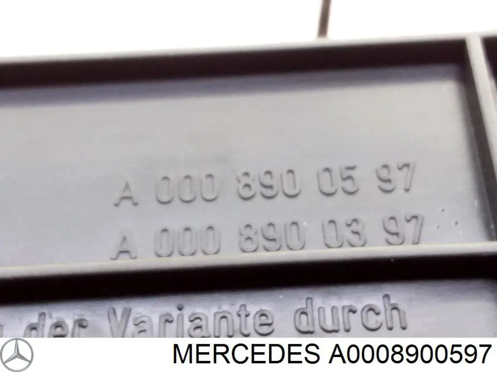 A0008900597 Mercedes 