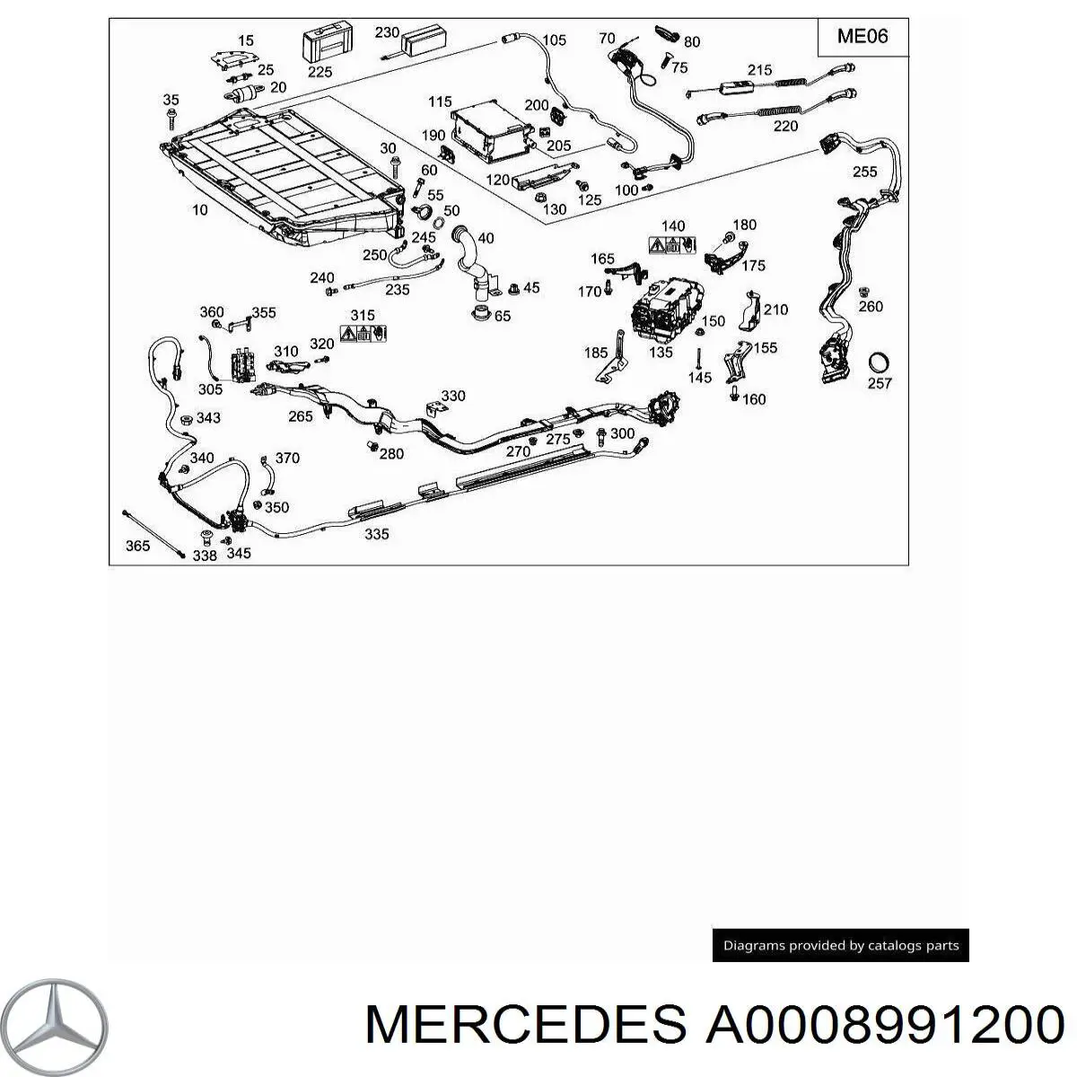  Mercedes A0008991200 ціна, від  USD