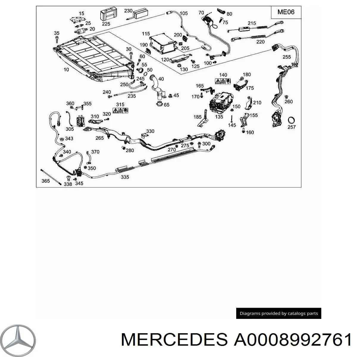  Mercedes A0008992761 ціна, від 50.68 USD