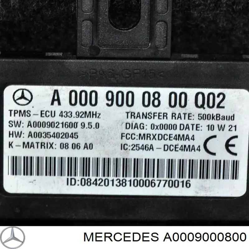 A0009000800 Mercedes 