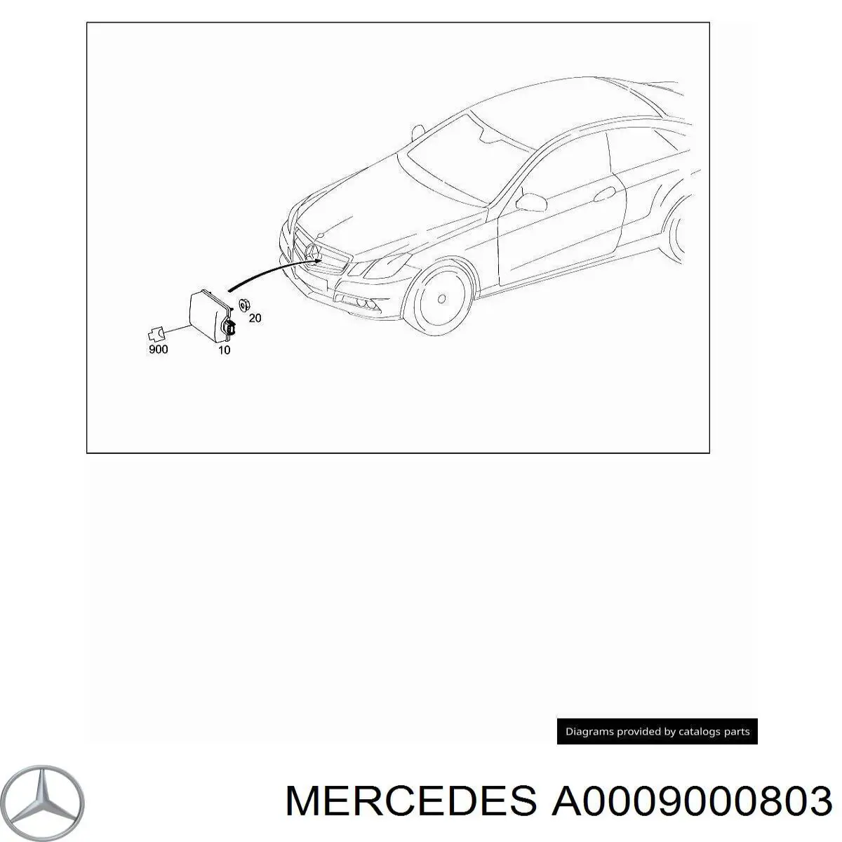  0009000803 Mercedes