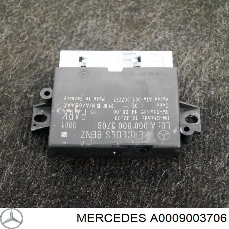 Модуль керування (ЕБУ) парктроніком Mercedes A0009003706 ціна, від 29.18 USD