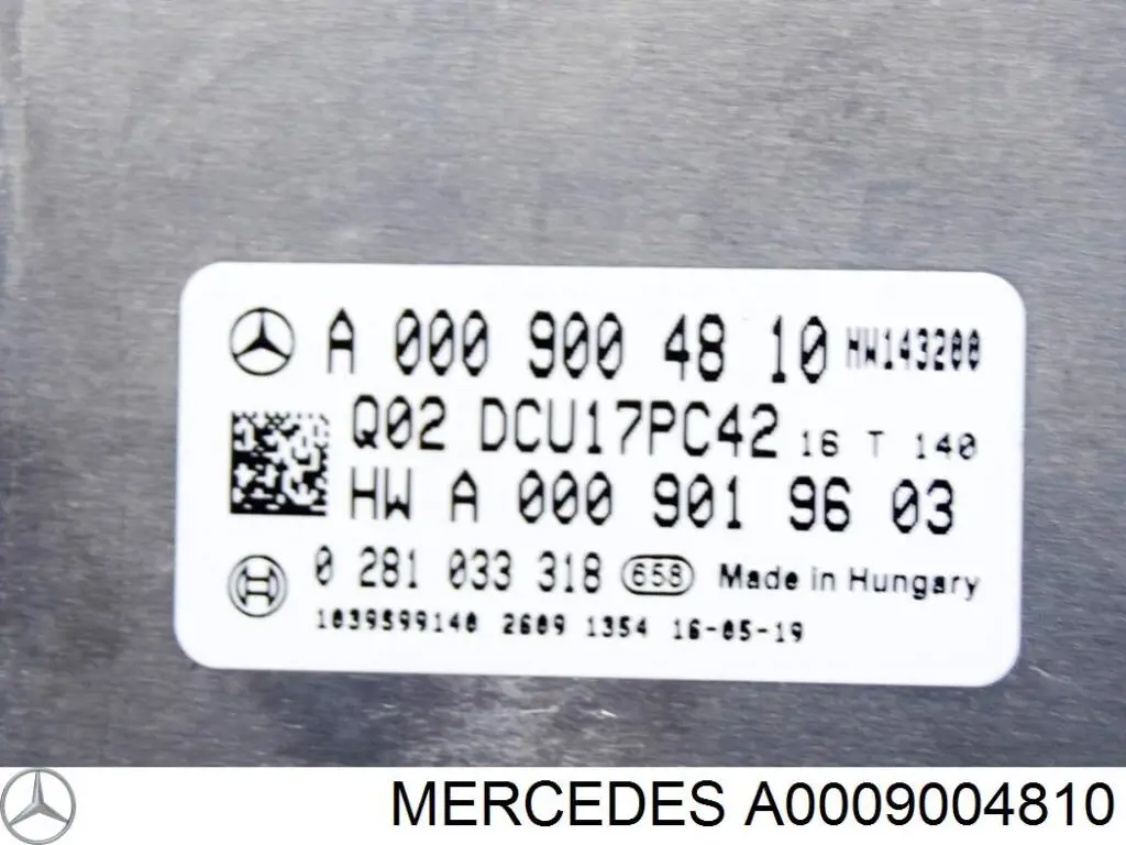 Блок управління AD BLUE Mercedes A0009004810 ціна, від 24.13 USD
