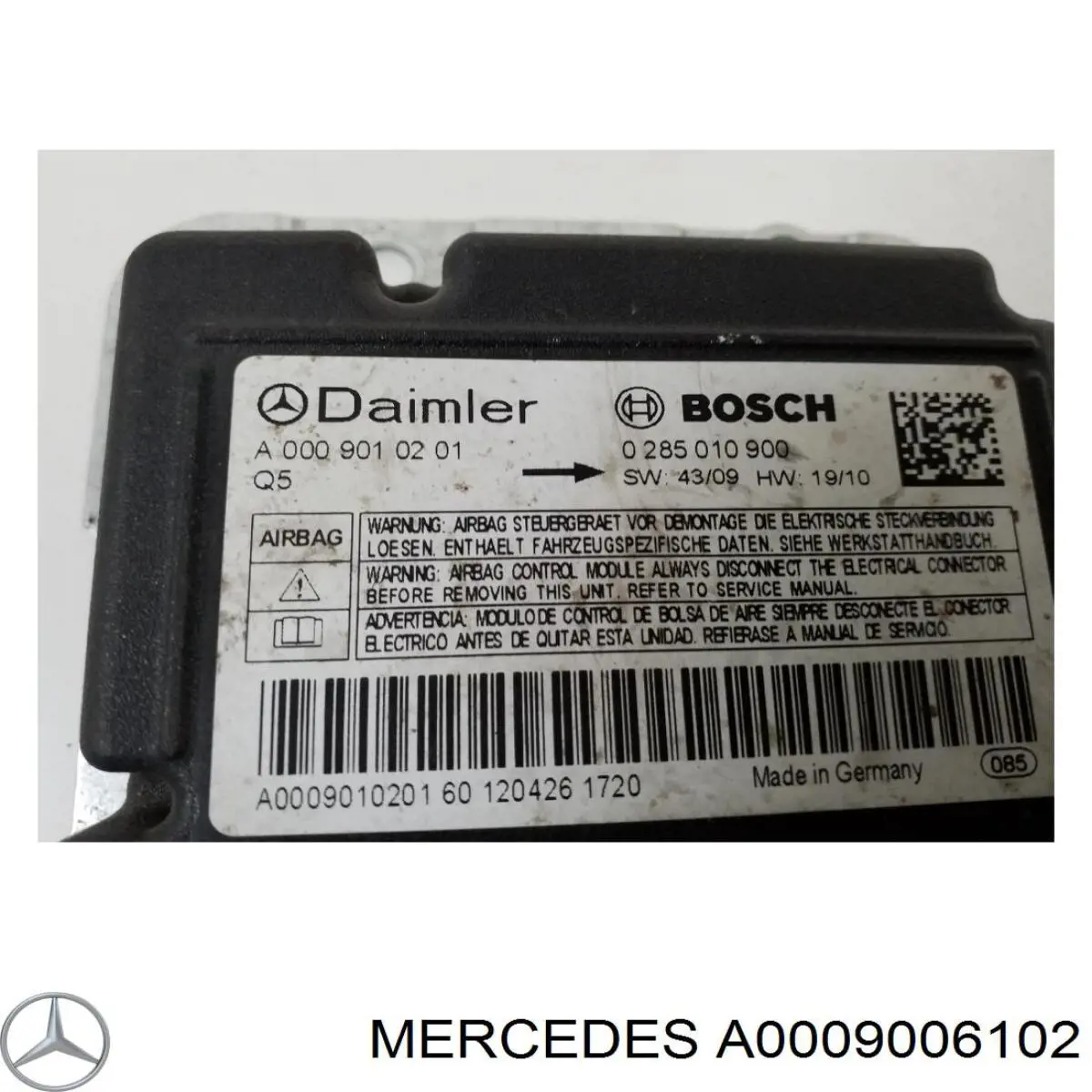 Купити A0009006102 Mercedes 