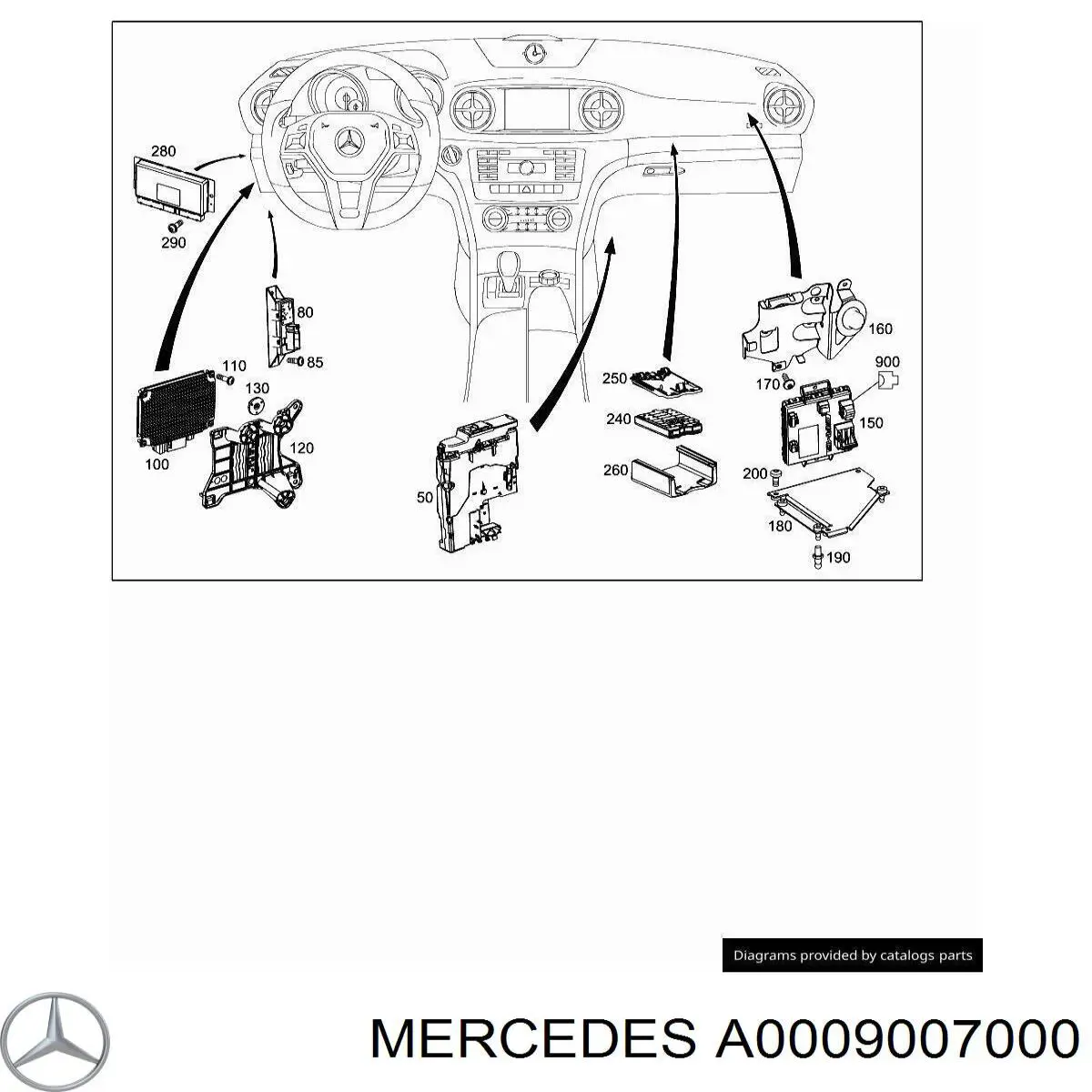  A0009007000 Mercedes