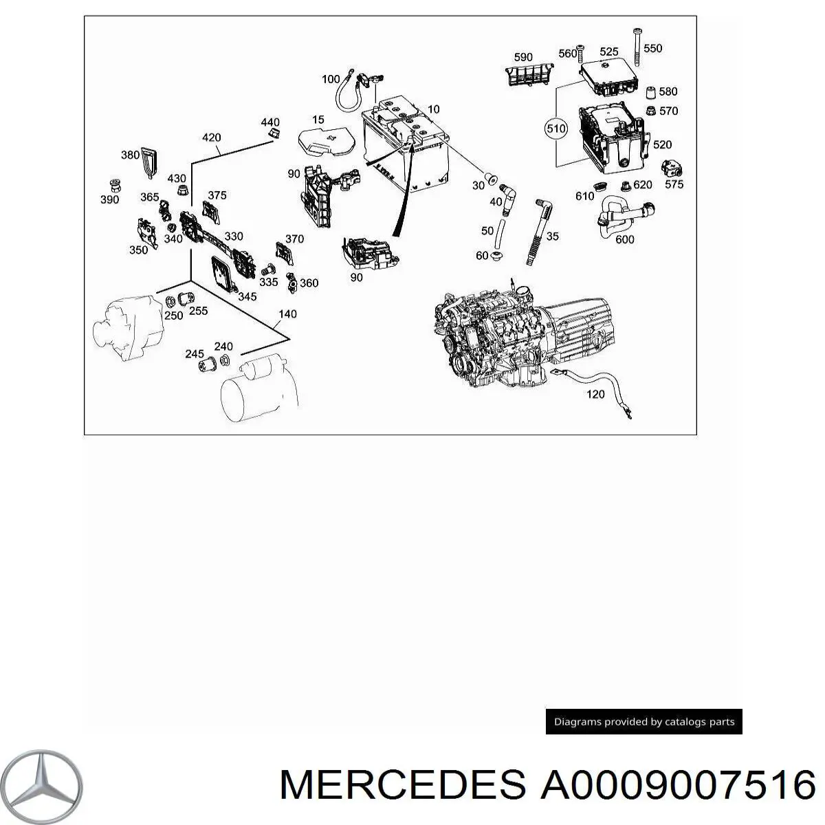 Модуль (ЕБУ) управління АКБ на Mercedes E (W213)