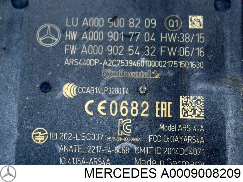  A0009008209 Mercedes