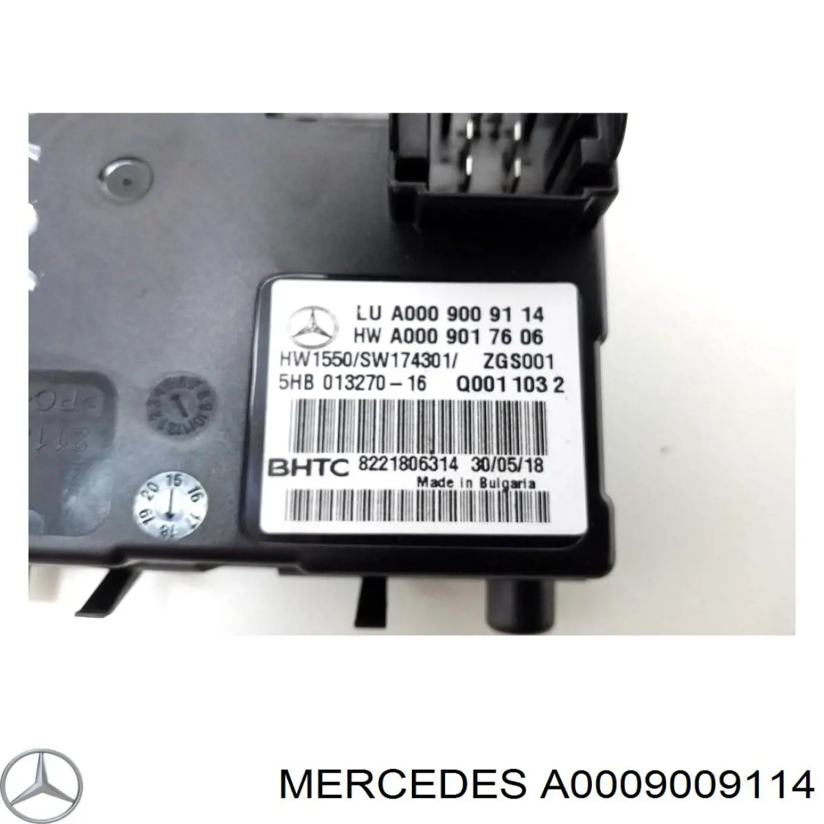 A0009003113 Mercedes Блок управління клімат-контролем