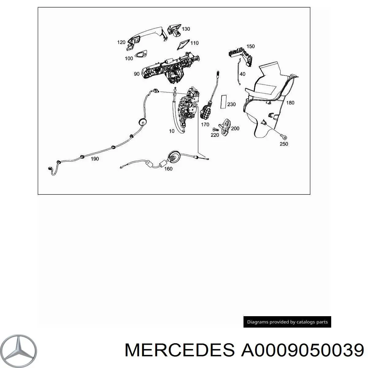 Купити A0009050039 Mercedes 