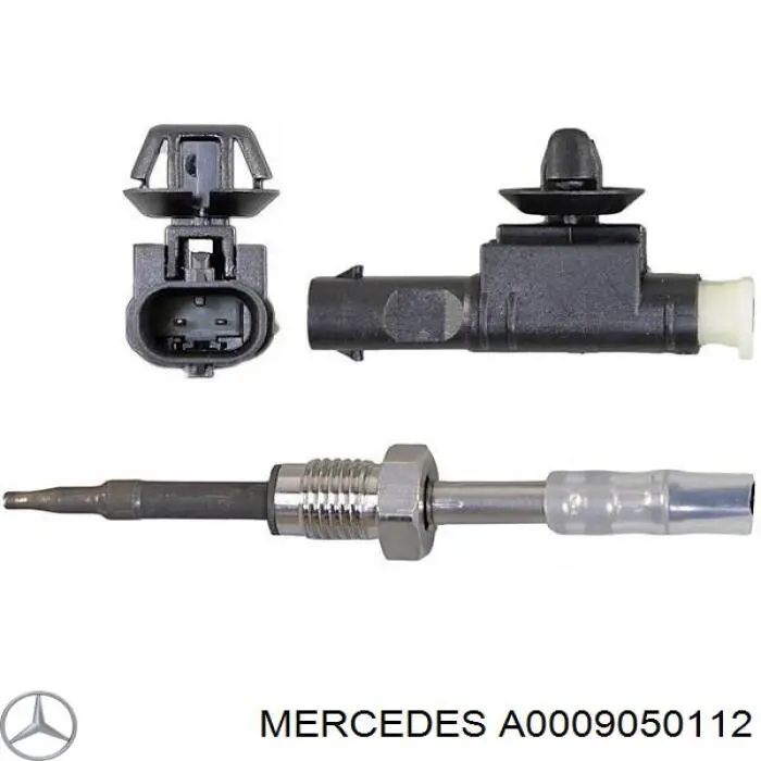 A0009050112 Mercedes Датчик температури відпрацьованих газів (ВГ), до каталізатора